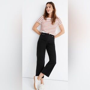 Madewell Slim Wide Leg Crop